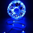 Светодиодная уличная гирлянда 50m 150 LED blue (50m-)