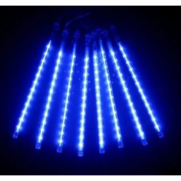 Вулична гірлянда, що тане, бурульки 30cm blue (10-7)