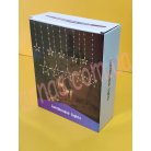 Гірлянда-штора 4 ялинки, 4 санти - 8 доріжок RGB (33-3)