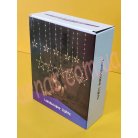 Гирлянда-штора новогодняя комбинация игрушек 9 дорожек Warm (33-2)