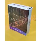 Гирлянда-штора 4 снеговика 4 колокольчика - 8 дорожек Warm (33-4)