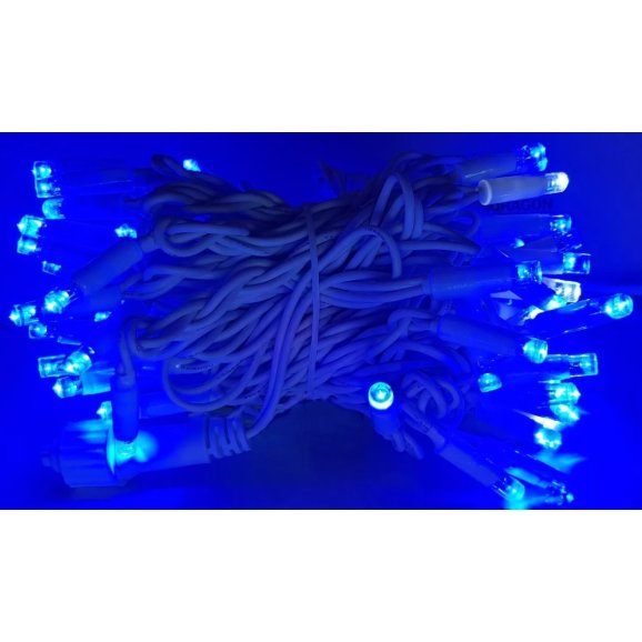 Гірлянда бахрома вулична 5 м (5m-1 Blue)