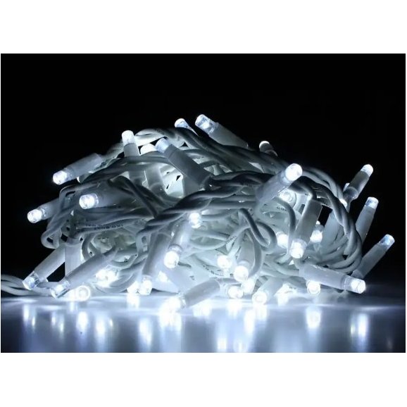 Гирлянда бахрома уличная 5м (5m-1 White)