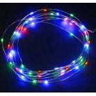 Гирлянда роса 5м на батарейках RGB