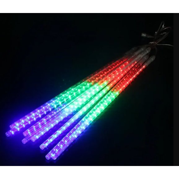 Уличная гирлянда тающие сосульки 50cm RGB (10-11)