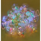 160L 10 дорожек бахрома 3м*40см60см арбуз с диодами в шарике RGB (23-2)