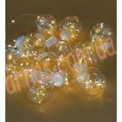 160L 10 доріжок бахрома 3 м*40 см/60 см іграшка з діодами в кульці warm (24-1)