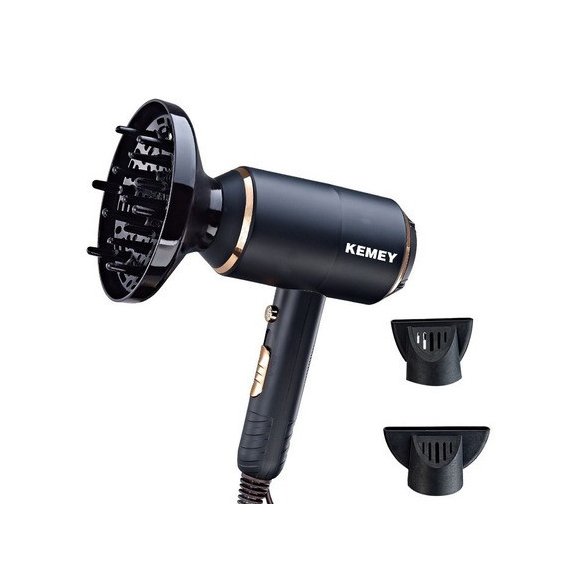 Професійний фен для волосся з дифузором Kemey KM-8896