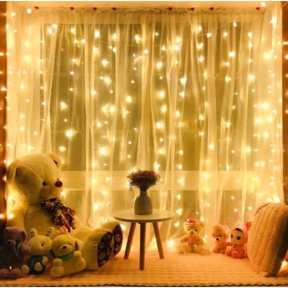 Світлодіодна гірлянда водоспад штора 480 LED warm 3x3м (10-2)