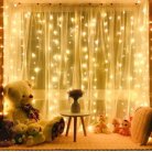 Світлодіодна гірлянда водоспад штора 480 LED warm 3x3м (10-2)