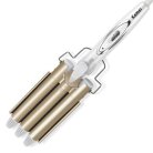 Плойка для волос тройная керамическая Kemei KM-1010
