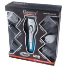 Набор для стрижки волос 11 в 1 со сменными насадками Geemy GM-562