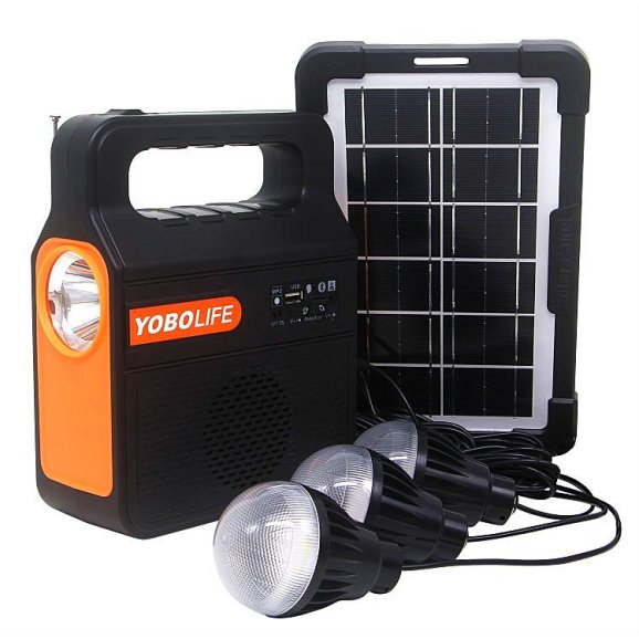 Аккумуляторный фонарь с боковым светом Yobolife LM-3609