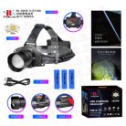 Аккумуляторный налобный фонарь BL-8078-3-GT100