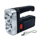 Аккумуляторный фонарь с боковым светом BL-7702B-COB