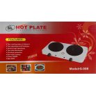 Плита электрическая дисковая 2 конфорки Hot Plate G-008