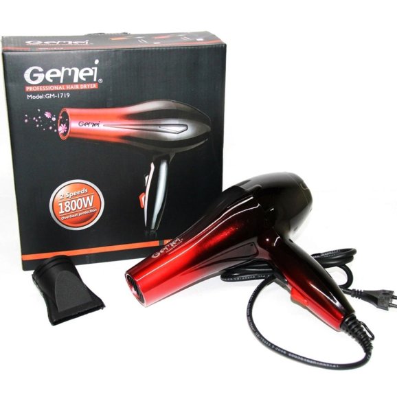 Фен для волосся Gemei GM-1719