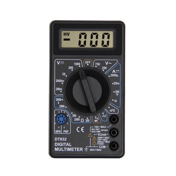 Мультиметр DT832 цифровой