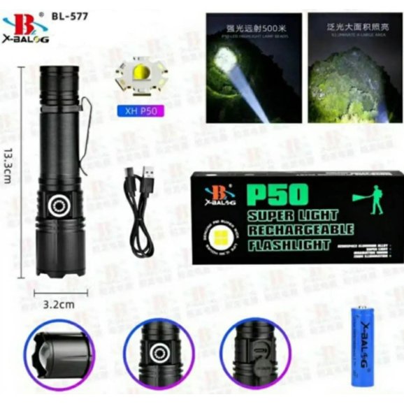Аккумуляторный фонарь BL-577-TG