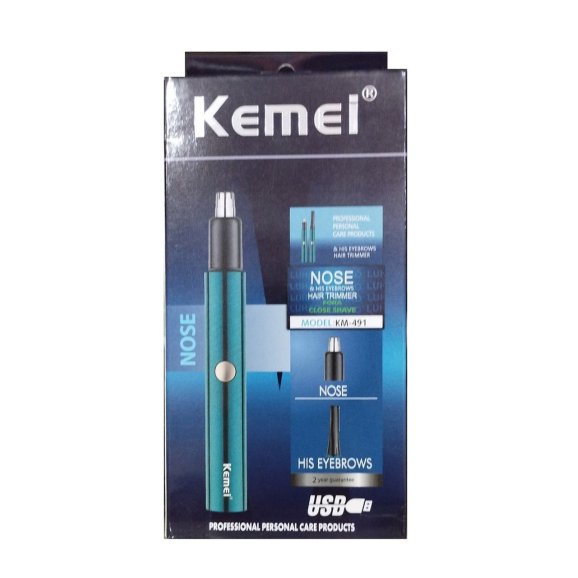 Триммер для носа и ушей Kemei KM-491