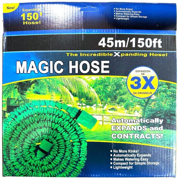 Шланг поливочный растягивающийся X HOSE 45m 150FT