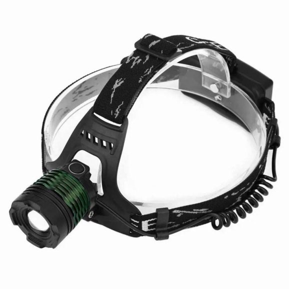 Аккумуляторный налобный фонарь BL-2188-2XPE (есть красный свет)