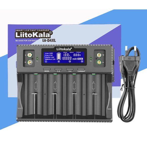 Зарядное устройство для аккумуляторов LiitoKala Lii-D4XL EU