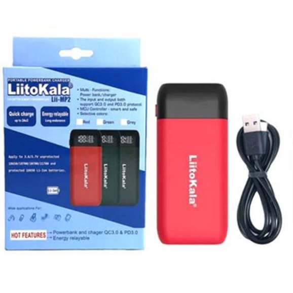 Зарядний пристрій для акумуляторів LiitoKala Lii-MP2 Powerbank