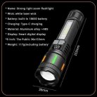 Аккумуляторный фонарь с боковым светом WRD-530-2-TG