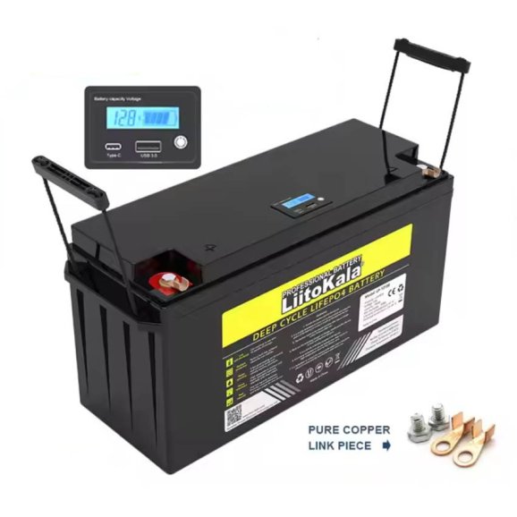 Аккумулятор 12v 150a LiFePO4 LiitoKala LP-12150