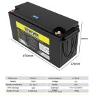 Акумулятор 12v 150a LiFePO4 LiitoKala LP-12150