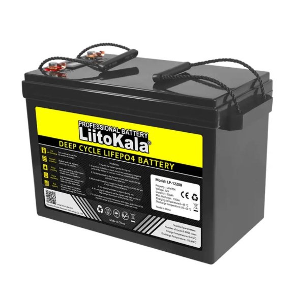 Акумулятор 12v 200a LiFePO4 LiitoKala LP-12200
