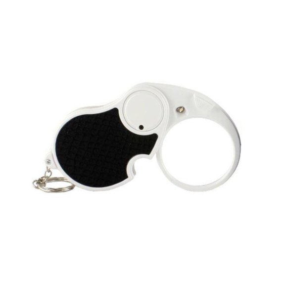Лупа карманная с подсветкой Magnifier with LED Lamp 6901