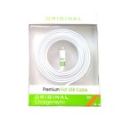 Шнур кабель Premium Flat USB 2m для Iphone