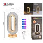 Настільна LED-лампа BL-8202 Crystal