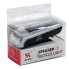 Ліхтар велосипедний з сигналом Speaker bicycle light HJ-045 (4-14)