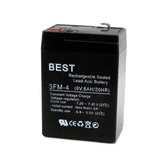 Акумулятор 6v 6ah 700 грамів