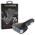 Автомобільний зарядний пристрій Car Charger 4 ports USB (4-3)