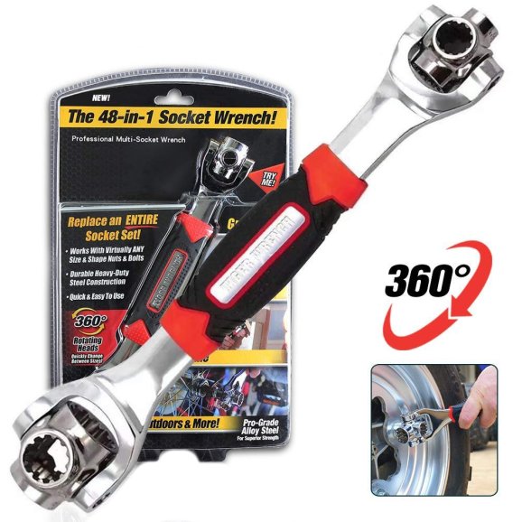 Универсальный гаечный ключ 48in1 Socket Wrench (3-200)