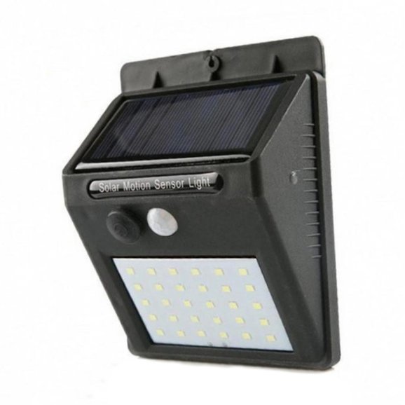 Настінний вуличний світильник Solar motion sensor Light сонячна батарея, датчик руху