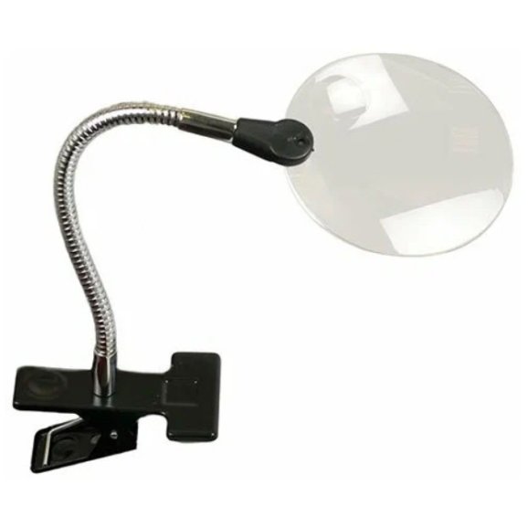 Лупа настольная на прищепке Bourdon Spring Magnifier 15122-2