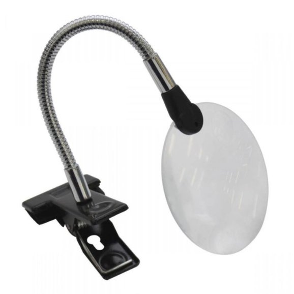 Лупа настольная на прищепке Flexible Neck Magnifier 15122-1
