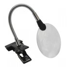 Лупа настольная на прищепке Flexible Neck Magnifier 15122-1