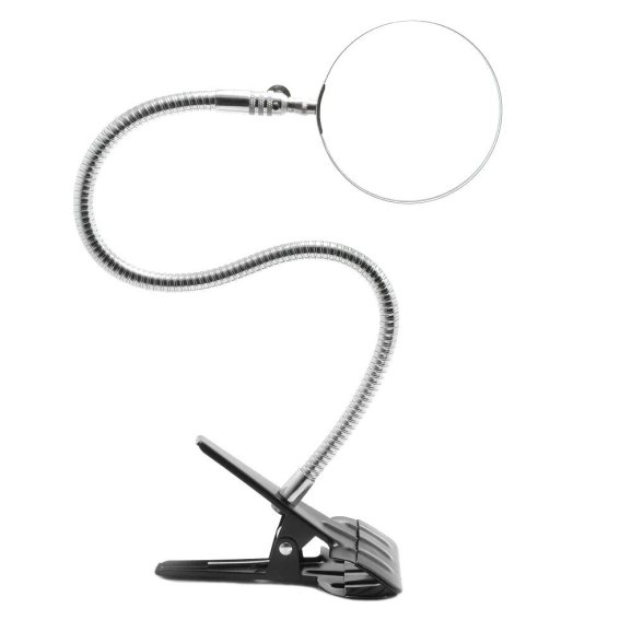 Лупа настольная на прищепке Flexible Neck Magnifier 15120