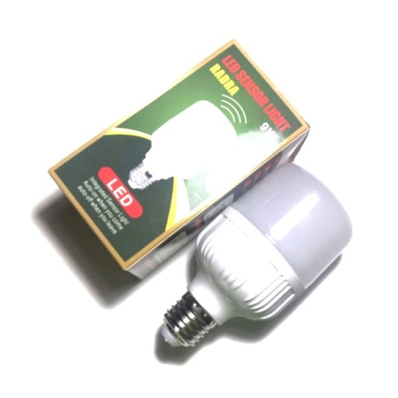Світлодіодна лампочка з датчиком руху led sensor light 9w