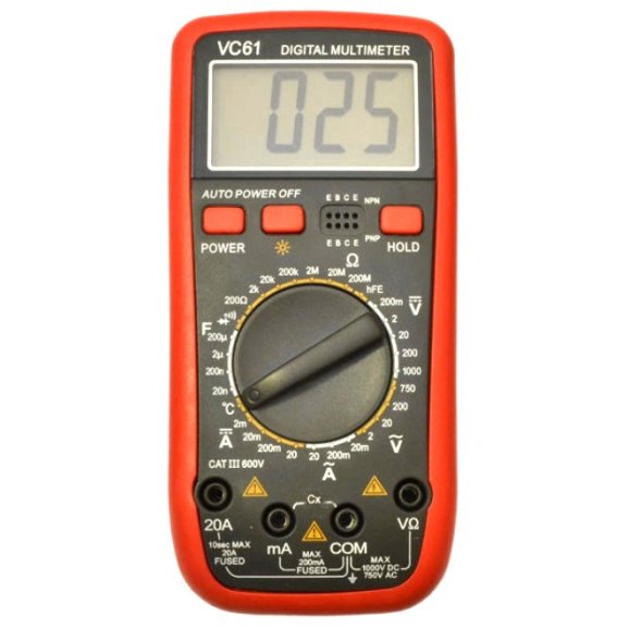 Мультиметр VC61 цифровой