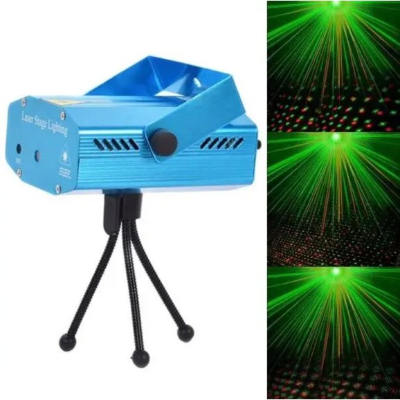 Лазерний проектор (фігурки) LED Mini Laser Stage Lighting