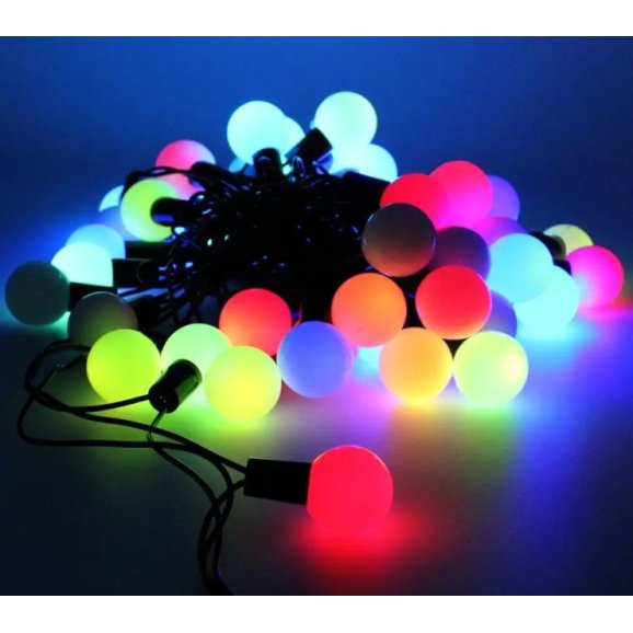 Светодиодная гирлянда большой шарик 40 LED (7-10)