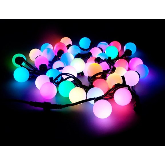 Светодиодная гирлянда средний шарик 40 LED (7-9)