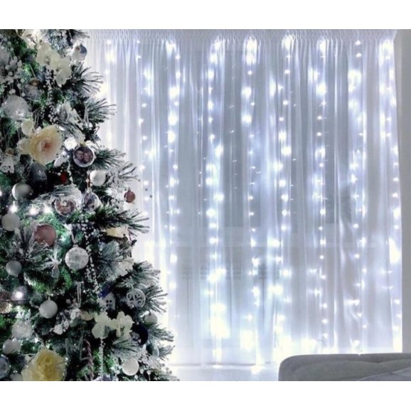 Светодиодная гирлянда водопад 240 LED white (8-4)